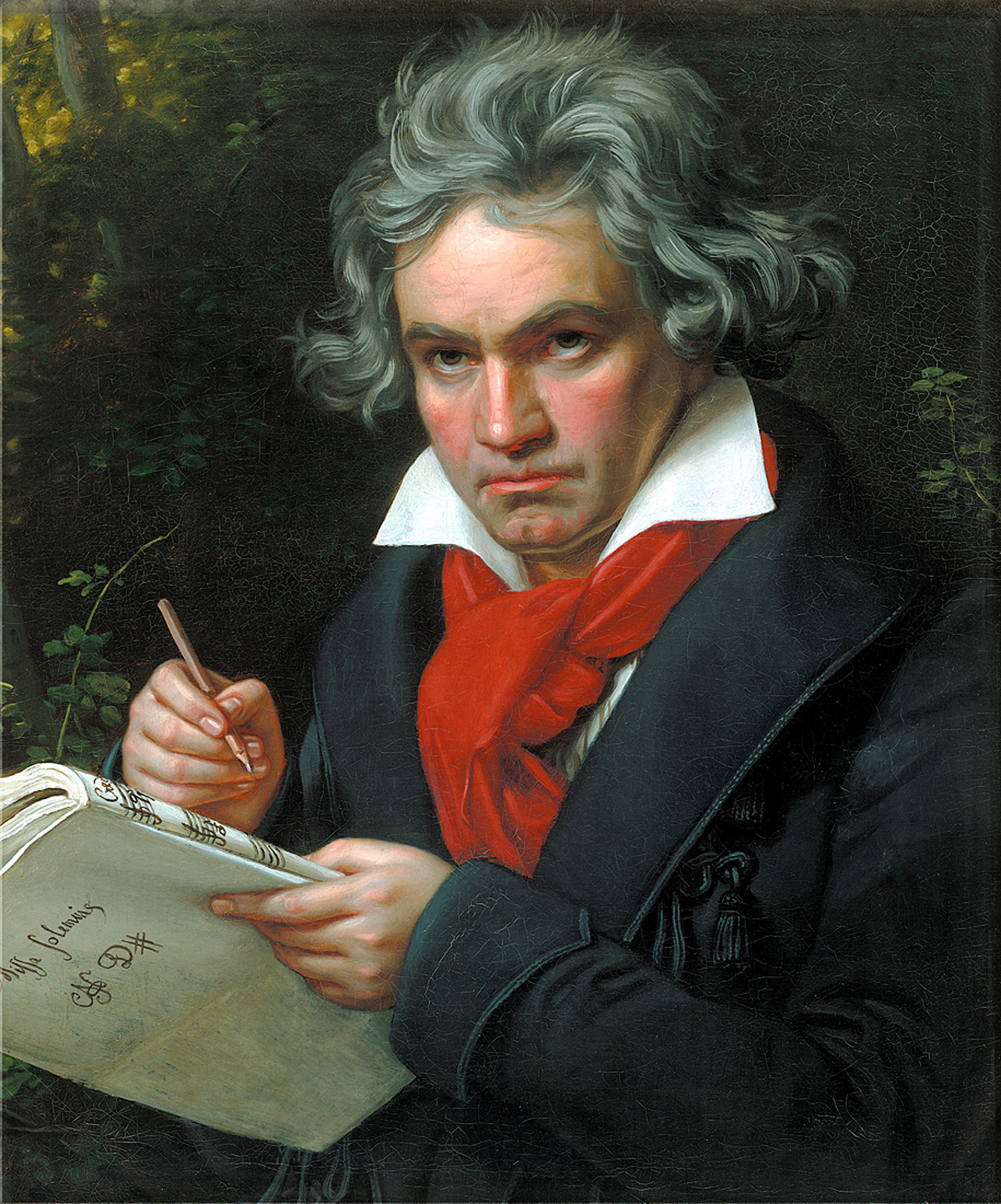 Ludwig van Beethoven, JK Stieler, 1820